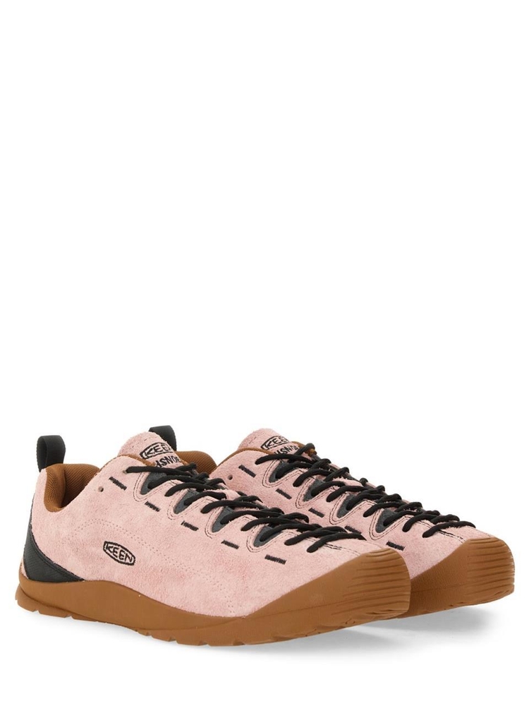 킨 FW24 KEEN X HIGH SNOBIETY JASPER SNEAKER 1029407_PINK/GUM PINK