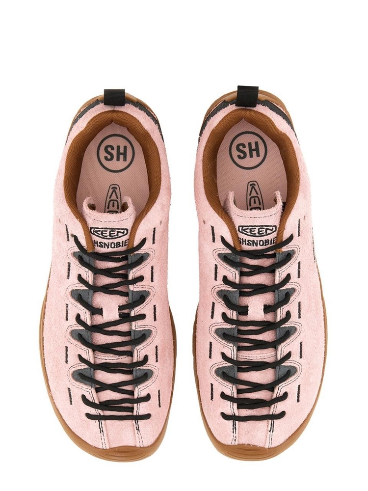 킨 FW24 KEEN X HIGH SNOBIETY JASPER SNEAKER 1029407_PINK/GUM PINK