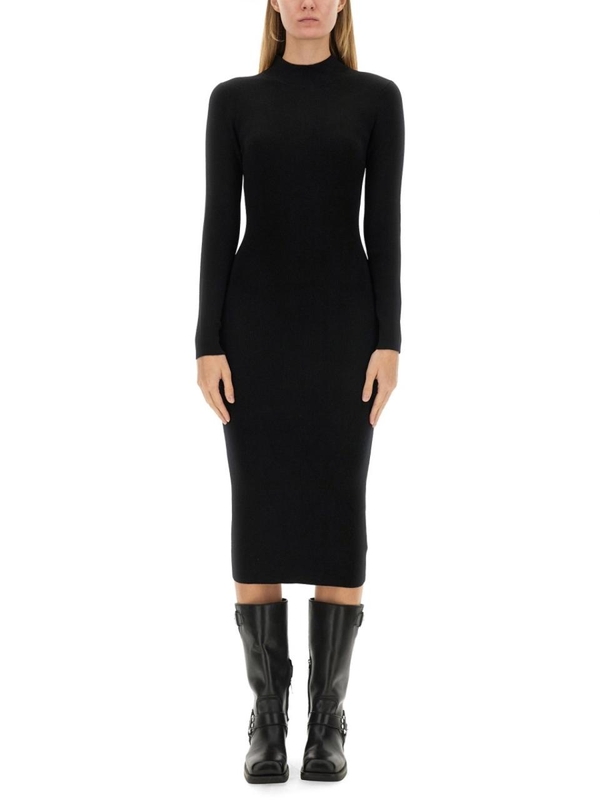 마이클코어스 FW24 MICHAEL BY MICHAEL KORS Womens Dress MF482Q14VR_001BLACK BLACK