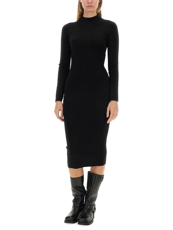 마이클코어스 FW24 MICHAEL BY MICHAEL KORS Womens Dress MF482Q14VR_001BLACK BLACK