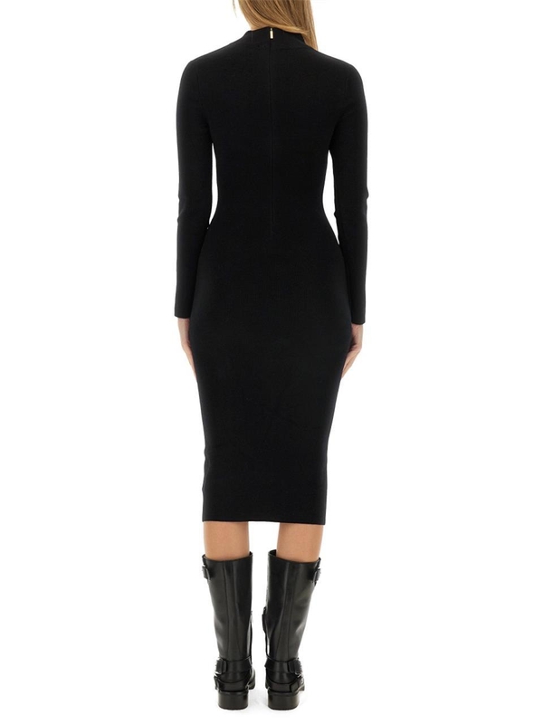 마이클코어스 FW24 MICHAEL BY MICHAEL KORS Womens Dress MF482Q14VR_001BLACK BLACK