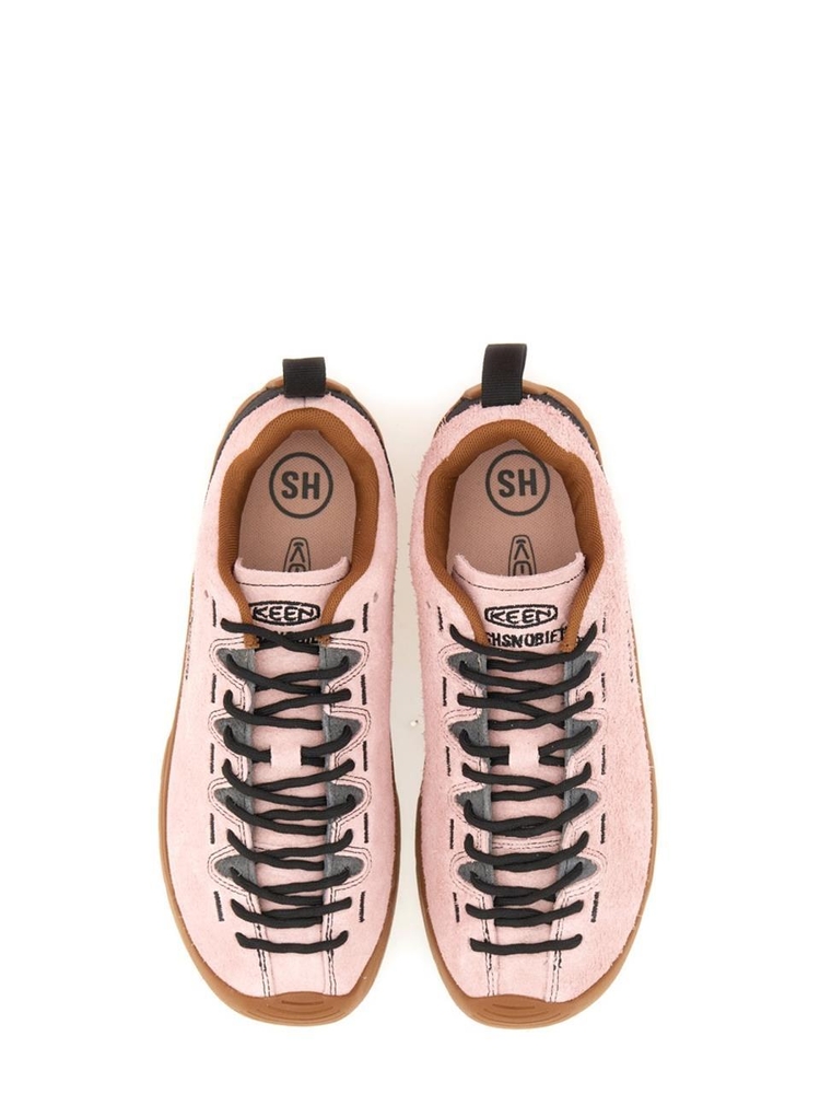 킨 FW24 KEEN X HIGHSNOBIETY JASPER SNEAKER 1029728_PINK/GUM PINK