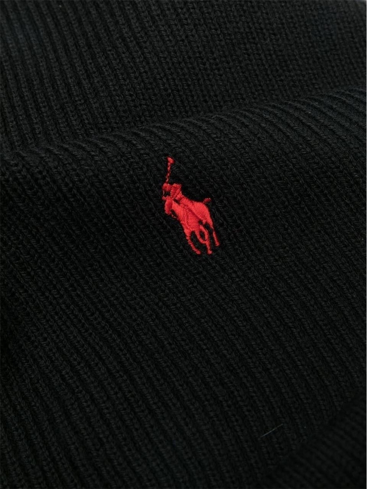 폴로 랄프로렌 FW24 Polo Ralph Lauren Scarfs Black 710886136001 Black