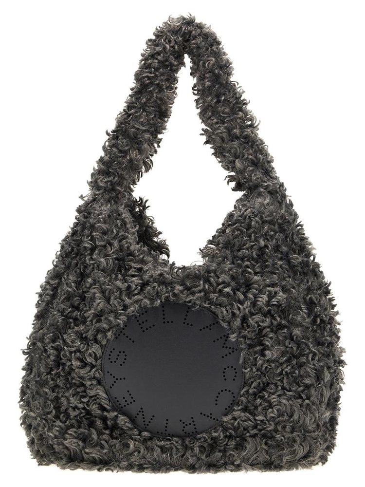 스텔라 매카트니 FW24 Teddy shoulder bag 7B0102WP04641262 Gray