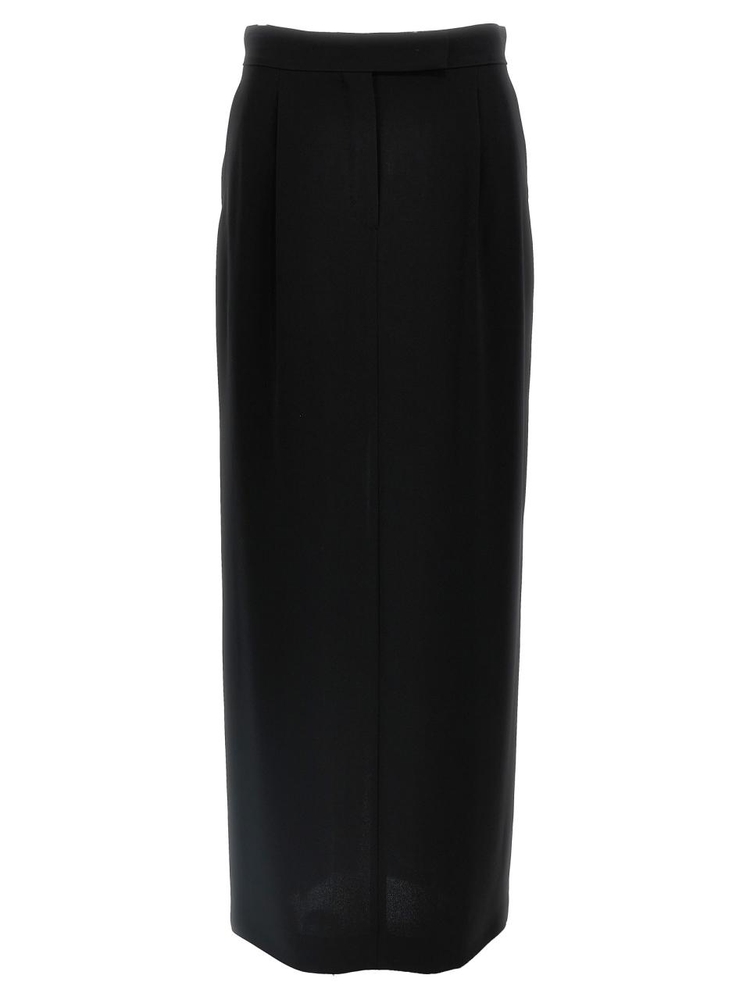 막스마라 스튜디오 FW24 Lemma skirt LEMMA001 Black  