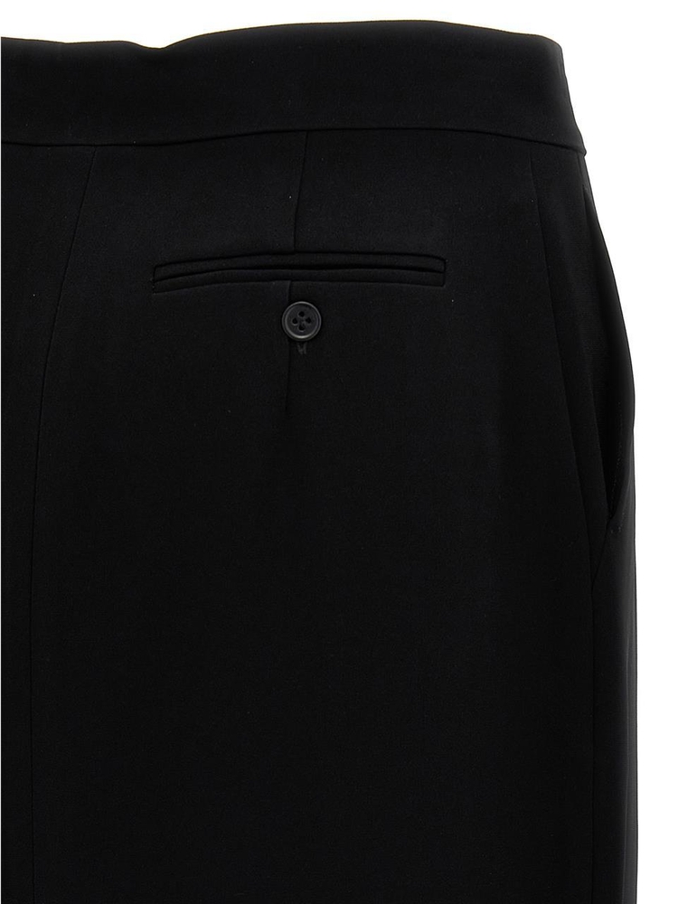 막스마라 스튜디오 FW24 Lemma skirt LEMMA001 Black  