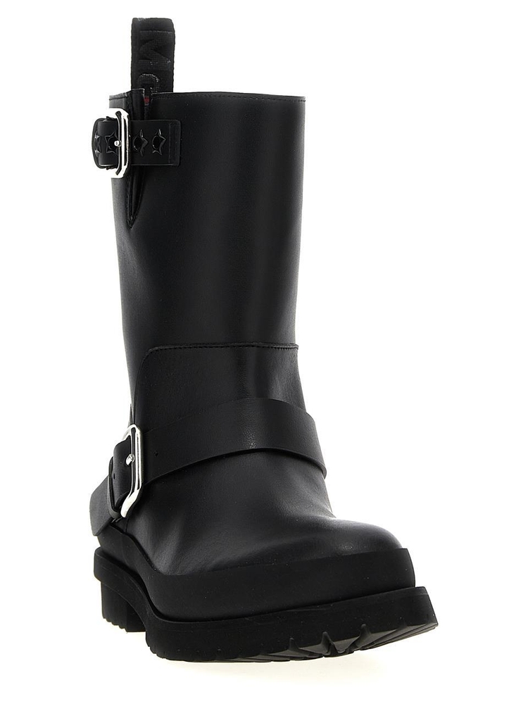 스텔라 매카트니 FW24 Biker ankle boots 810435AP00P01000 Black  