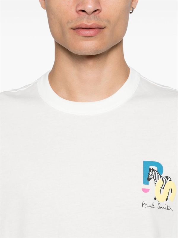 폴 스미스 FW24 Paul Smith T-shirts and Polos White M2R220XNP479902 White