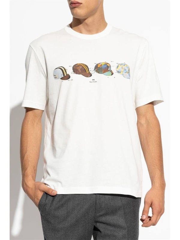 폴 스미스 FW24 Paul Smith T-shirts and Polos White M2R220XNP480102 White