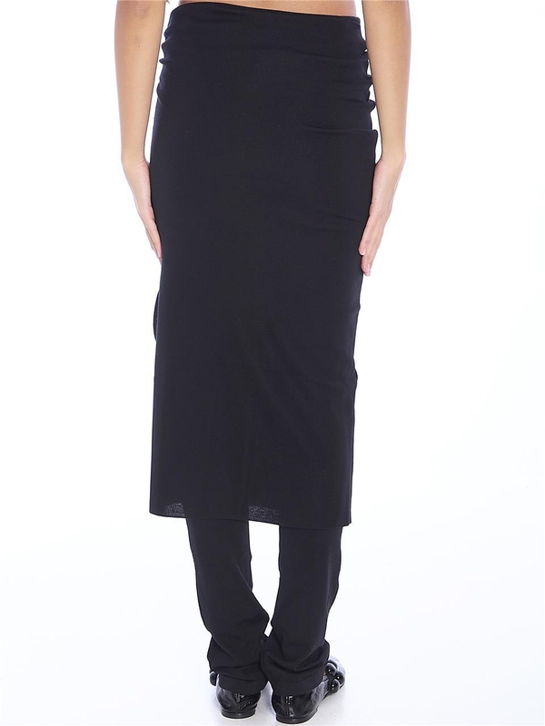 알라이아 FW24 Draped skirt pants AA9P11286M894_995 BLACK