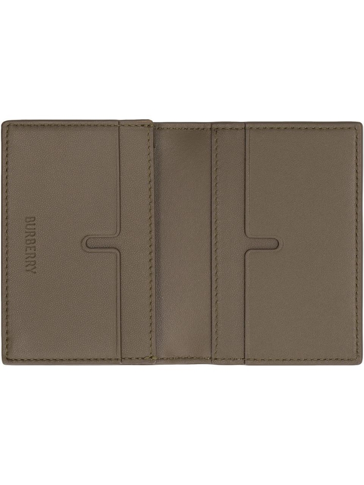 버버리 FW24 Coated canvas card holder 8091911160296_A2021 Beige