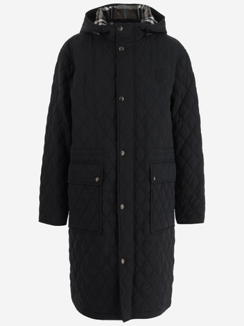 버버리  Burberry Coats 8096919C1307 BLACK / SNUG