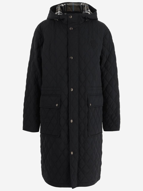 버버리  Burberry Coats 8096919C1307 BLACK / SNUG