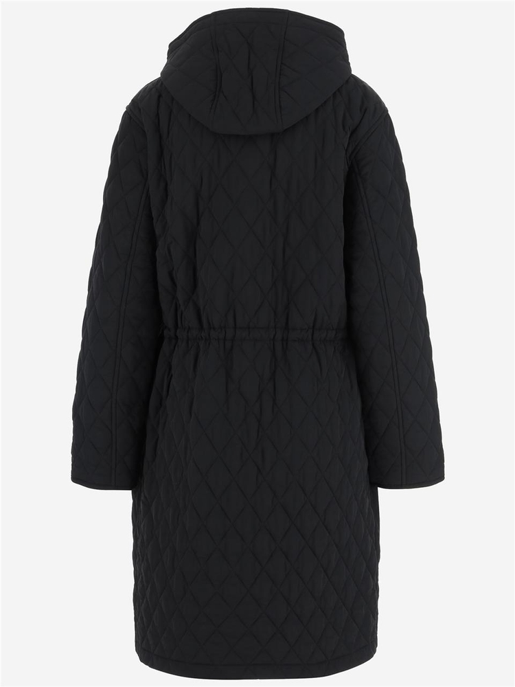 버버리  Burberry Coats 8096919C1307 BLACK / SNUG