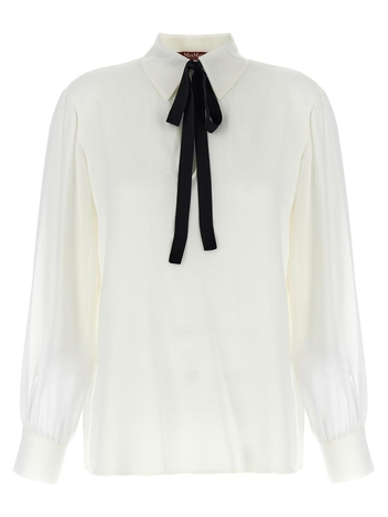 막스마라 스튜디오 FW24 Ubicato blouse UBICATO001 White