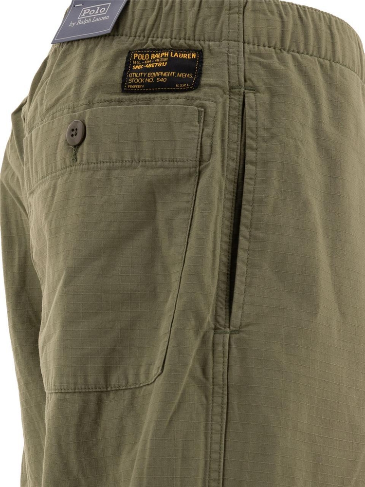 폴로 랄프로렌 FW24 Utility cargo trousers 710945495001OLIVE GREEN 02 Green