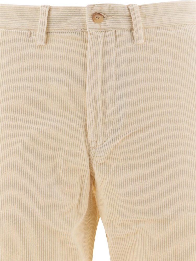 폴로 랄프로렌 FW24 Straight-leg corduroy trousers 710884820010GUIDE CREAM Beige