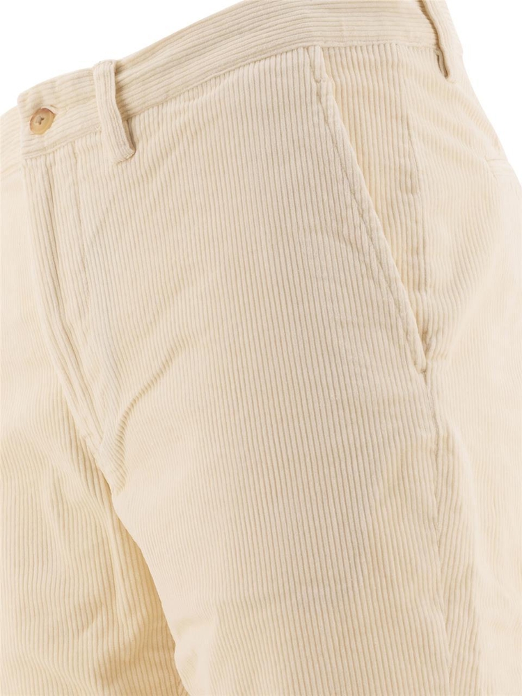 폴로 랄프로렌 FW24 Straight-leg corduroy trousers 710884820010GUIDE CREAM Beige