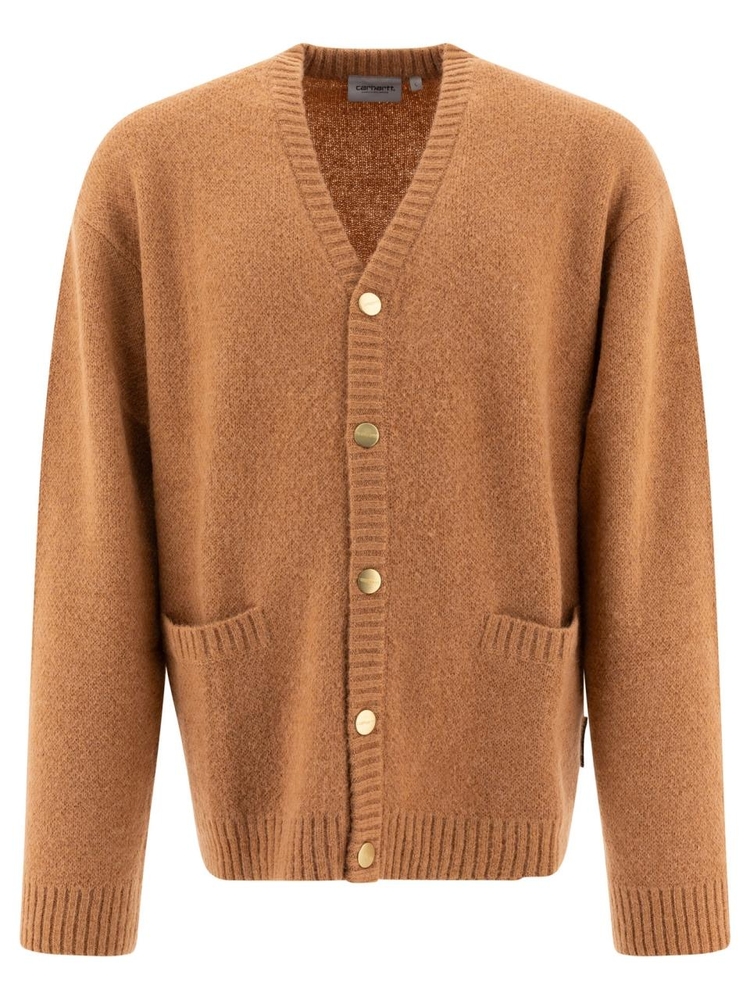 칼하트 FW24 Merton cardigan I0339142FS.XX Brown