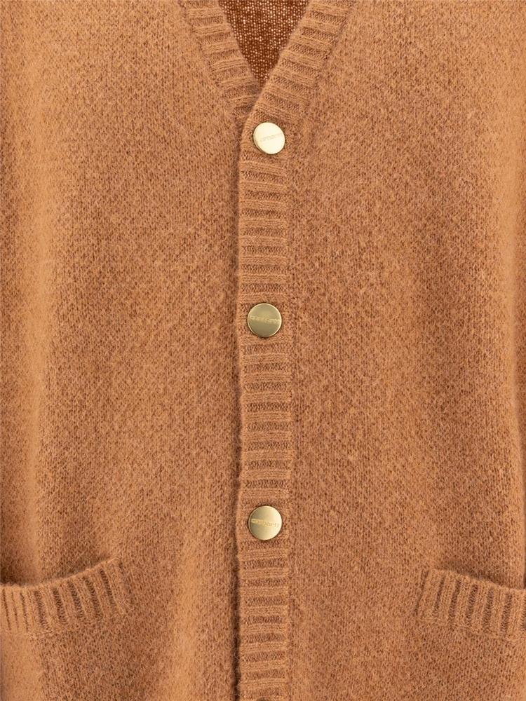 칼하트 FW24 Merton cardigan I0339142FS.XX Brown