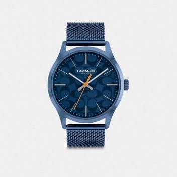 코치 남성 Baxter 39mm 시계 C9568 NAV