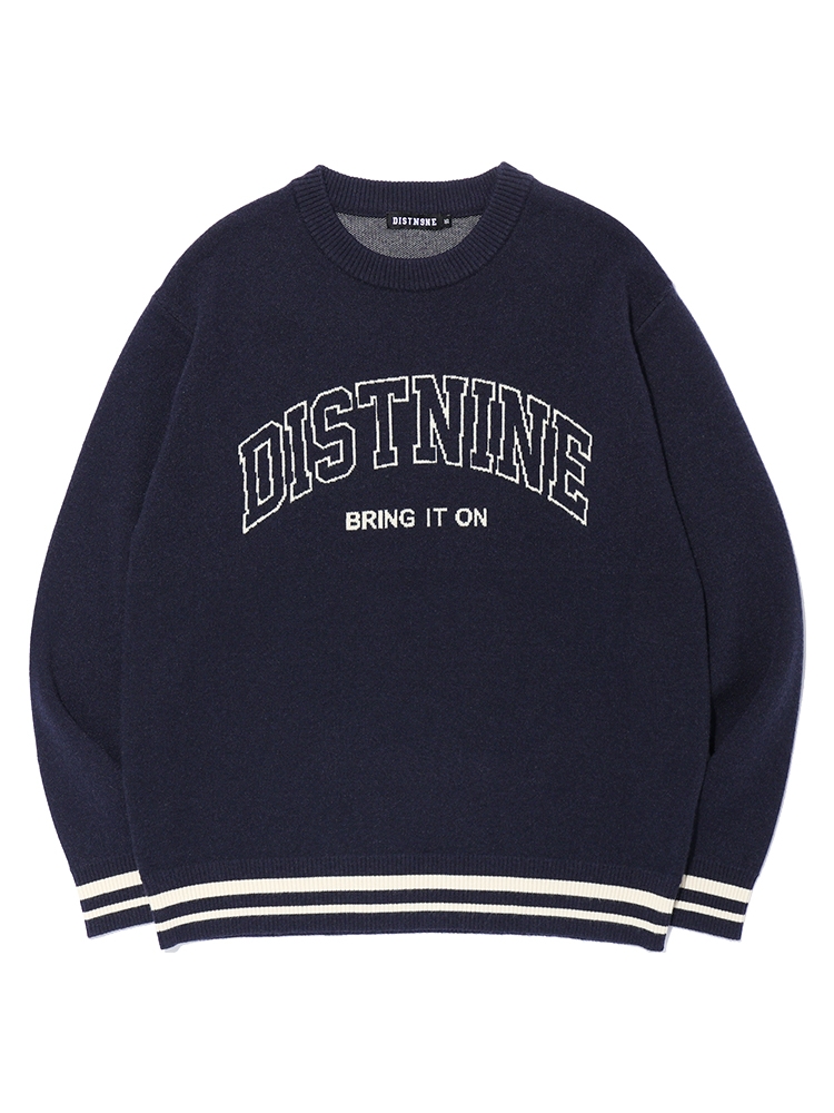 아치 로고 니트 NAVY (LO4SU850-066)