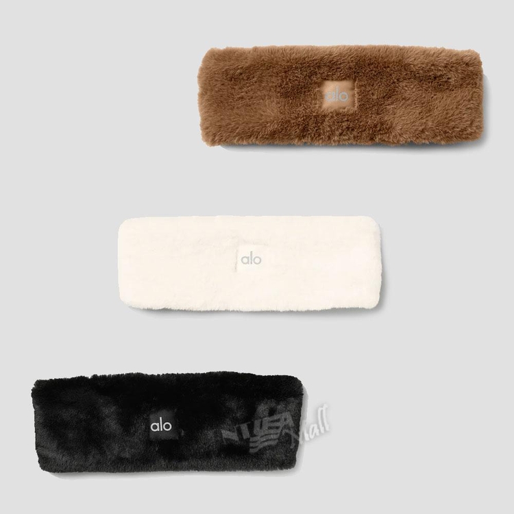 알로요가 인조 퍼 이어 워머 3컬러 ALOYOGA FAUX FUR EAR WARMERS