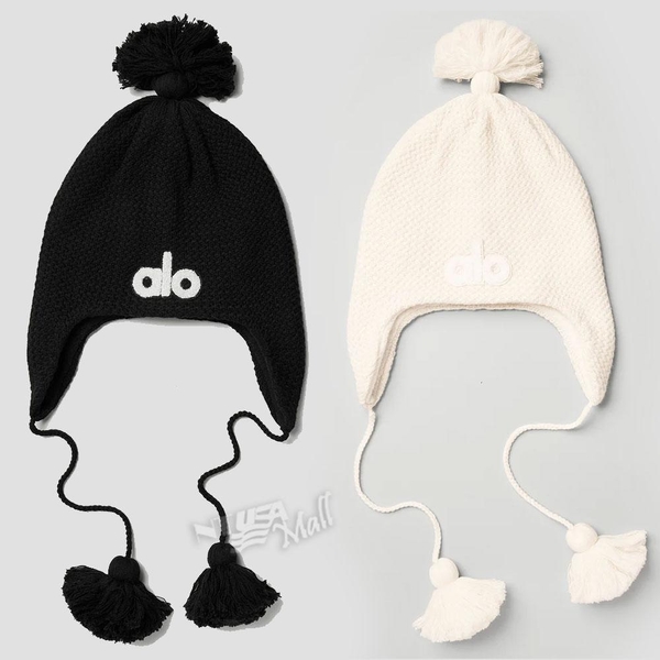 알로요가 쿨 스카이 이어플랩 비니 2컬러 ALOYOGA COOL SKIES EARFLAP BEANIE