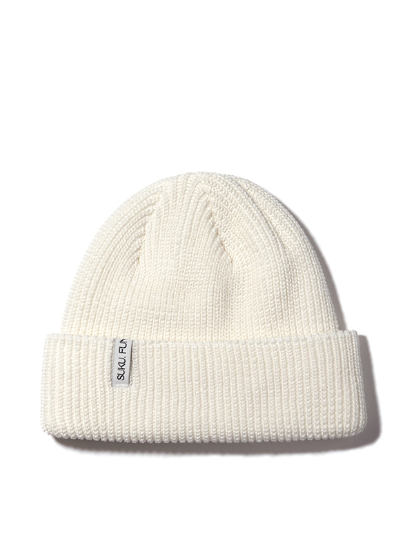 FUNCTIONAL BEANIE-ECRU