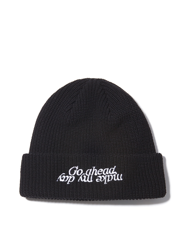 24 GO AHEAD BEANIE-BLACK