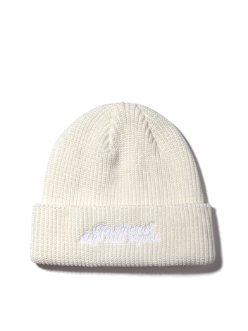 24 GO AHEAD BEANIE-ECRU