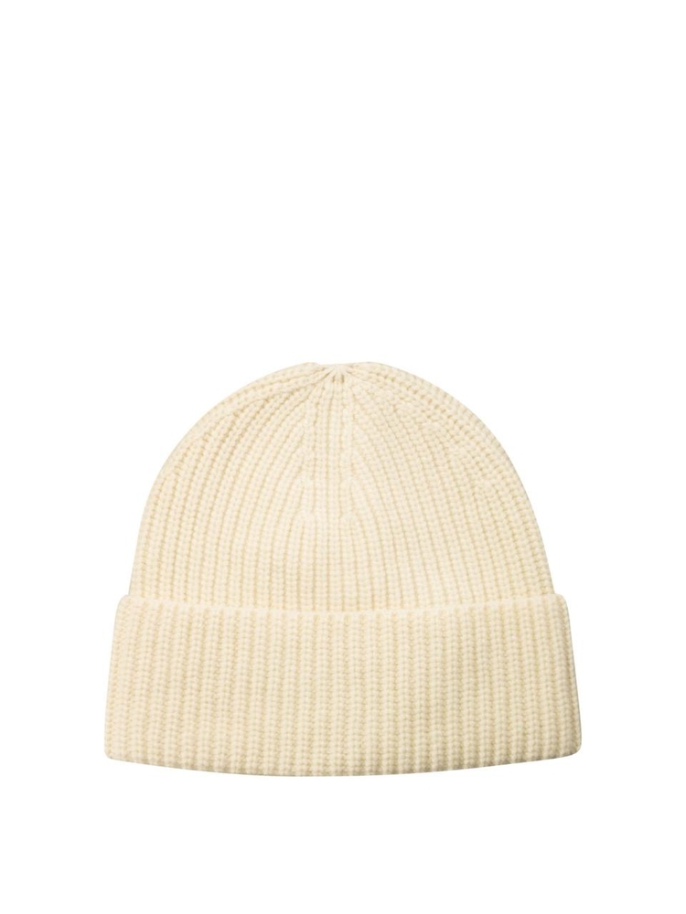 아이비앤오크 FW24 Amber beanie IO210074AMBERWH020 White