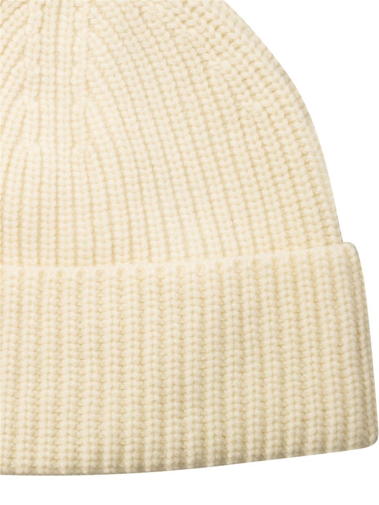 아이비앤오크 FW24 Amber beanie IO210074AMBERWH020 White