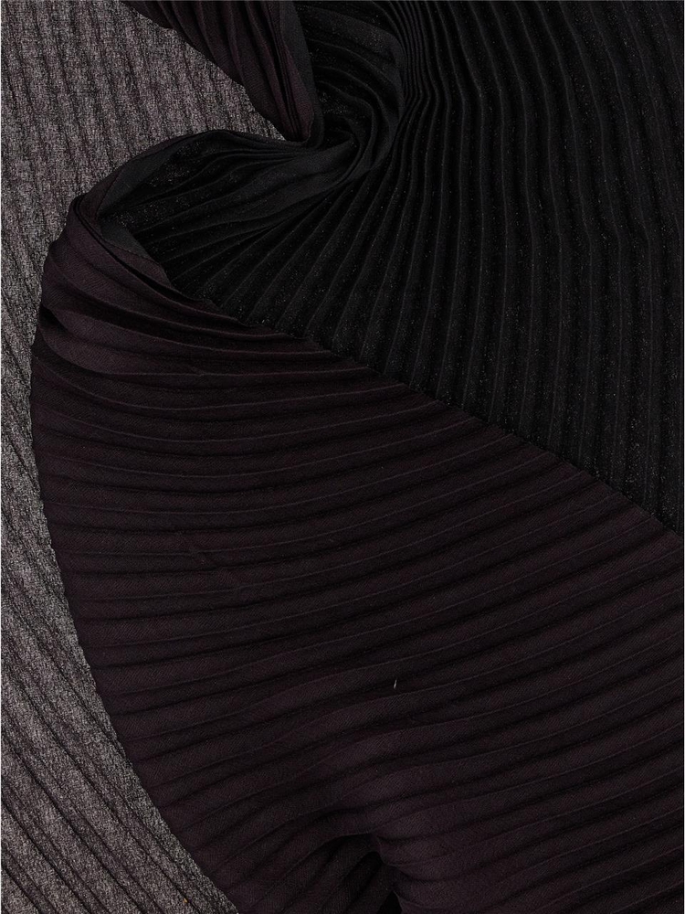 이세이미야케 FW24 Double Pleats stole IM48AD10515 Black  