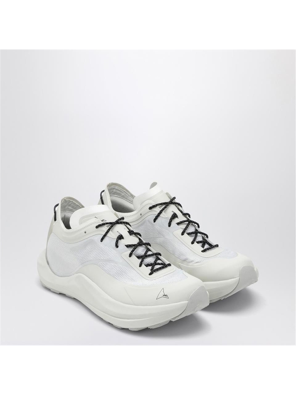 로아 FW24 ROA White Sella sneakers in technical nylon NBUW123FA21PL White