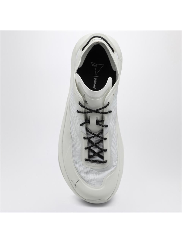 로아 FW24 ROA White Sella sneakers in technical nylon NBUW123FA21PL White