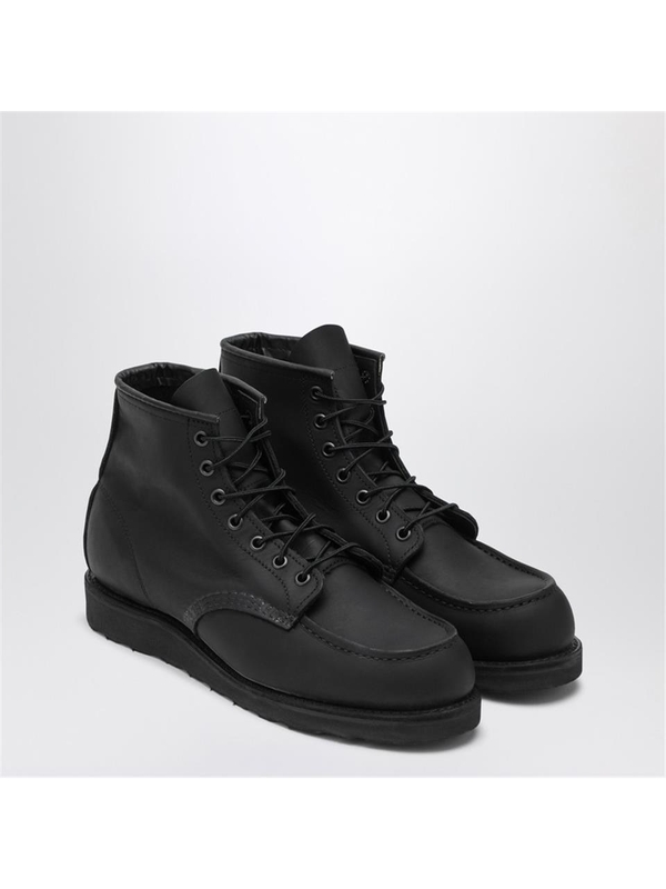 레드윙 FW24 Redwing 8074 Moc Toe black leather boot 08074LE Black