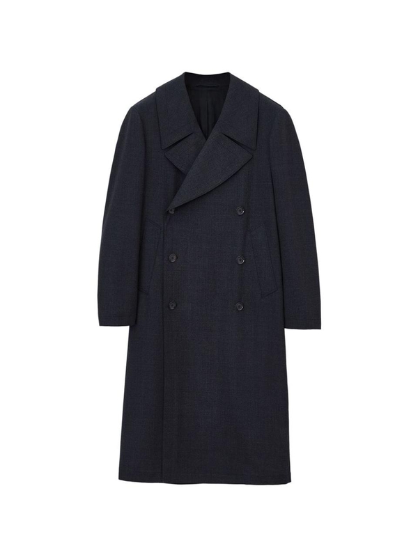 르메르 FW24 Coat Lemaire CO1082 LF1280 MU210 BLUE