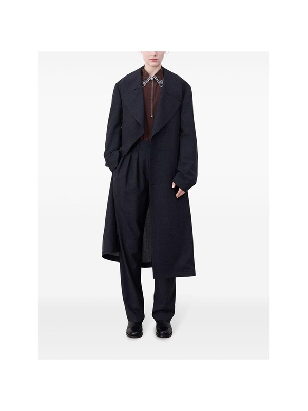 르메르 FW24 Coat Lemaire CO1082 LF1280 MU210 BLUE