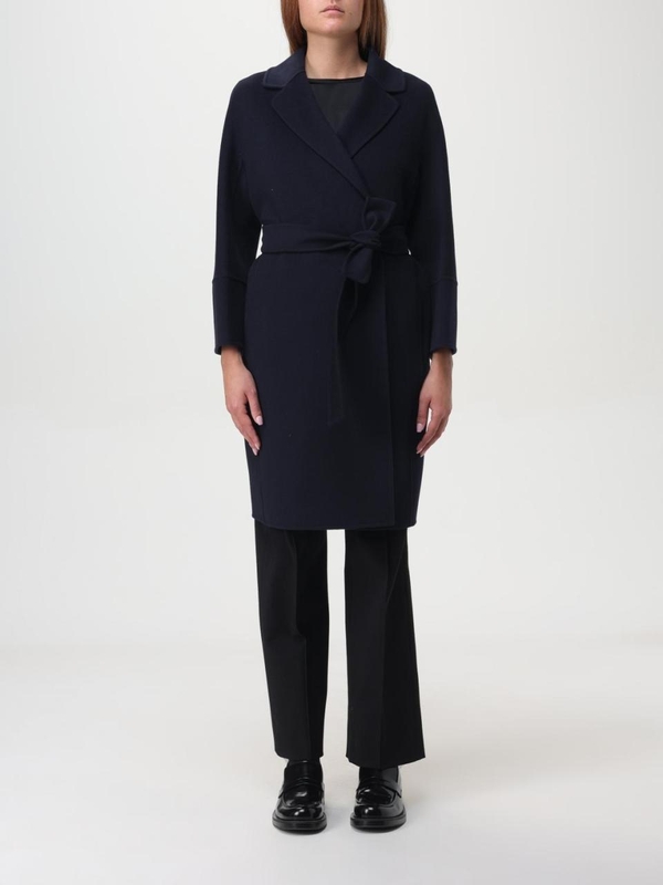 S 막스마라 FW24 Max Mara dressing gown coat 2429016111600 012 Blue