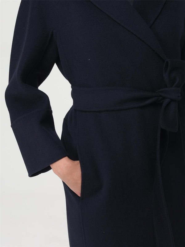 S 막스마라 FW24 Max Mara dressing gown coat 2429016111600 012 Blue