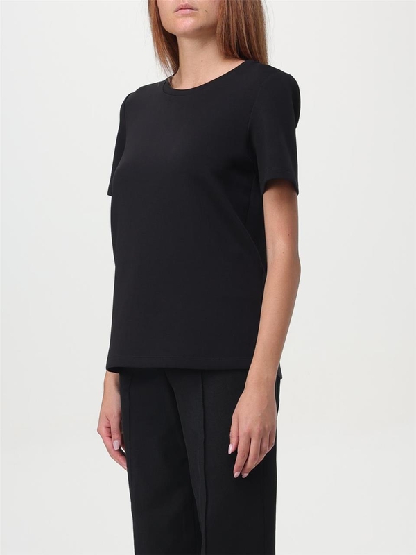 S 막스마라 FW24 T-shirt S Max Mara in cotton jersey 2429976021600 010 Black