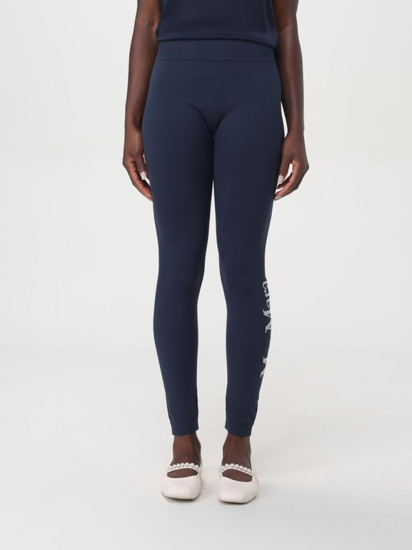 S 막스마라 FW24 Leggings con logo s Max Mara 2429816011600 006 Blue