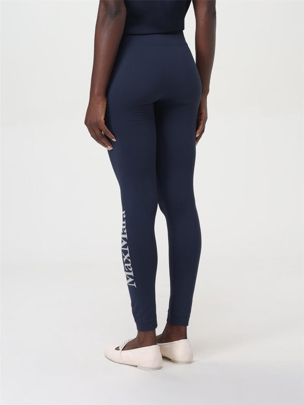 S 막스마라 FW24 Leggings con logo s Max Mara 2429816011600 006 Blue