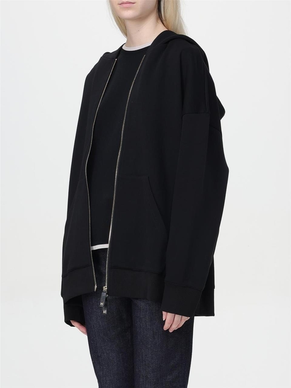 S 막스마라 FW24 s Max Mara Zip Up Hoodie 2429916011600 010 Black