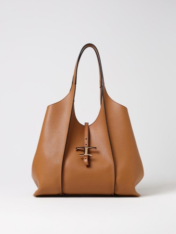 토즈 FW24 Tods Timeless T Bag in Grained Leather XBWTSBA0300Q8E S410 Leather