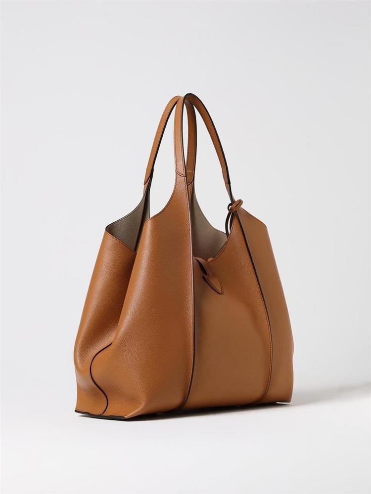 토즈 FW24 Tods Timeless T Bag in Grained Leather XBWTSBA0300Q8E S410 Leather