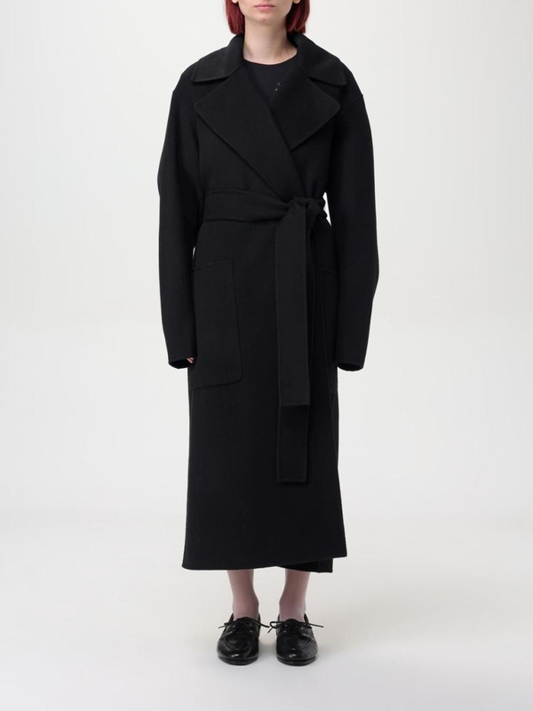 막스마라 스포트막스 FW24 Sportmax long wool coat 2422016031600 013 Black