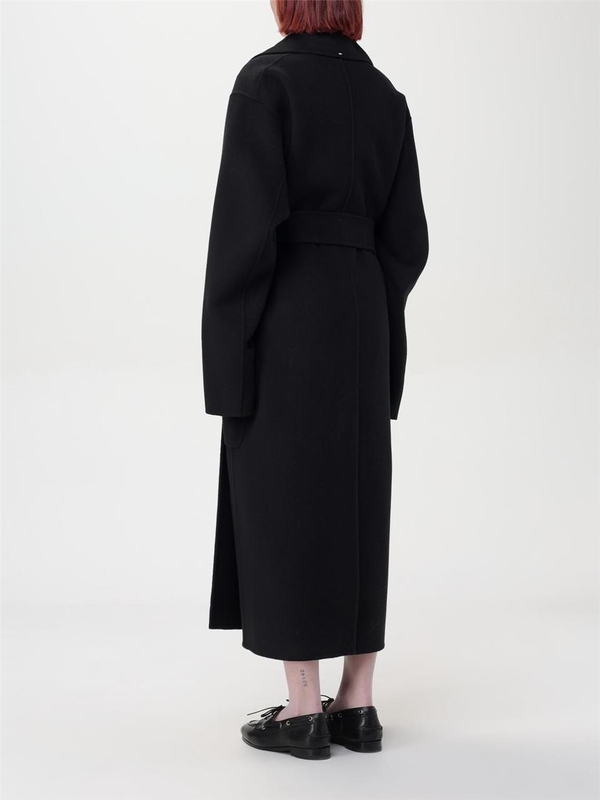 막스마라 스포트막스 FW24 Sportmax long wool coat 2422016031600 013 Black