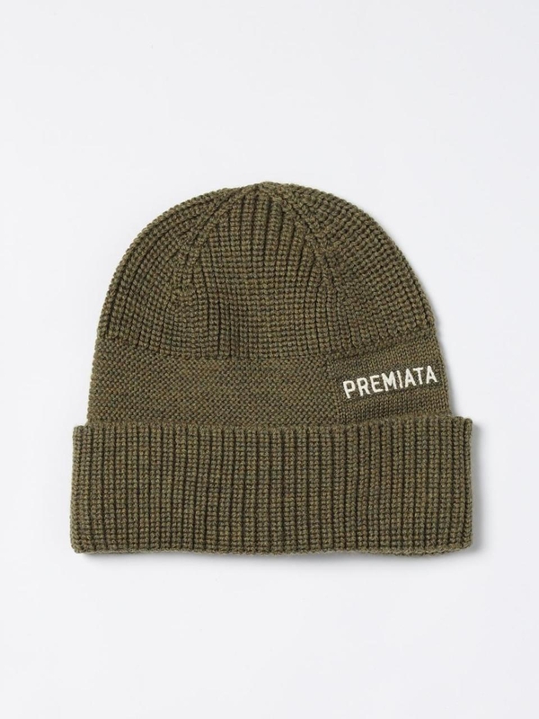 프리미아타 FW24 Halta Premiata Ribbed Wool Hat HALTA 10 Khaki